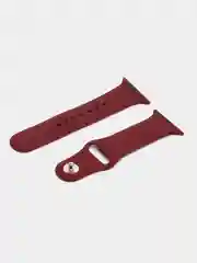 Бордовый силиконовый ремешок для часов Apple Watch 1-7