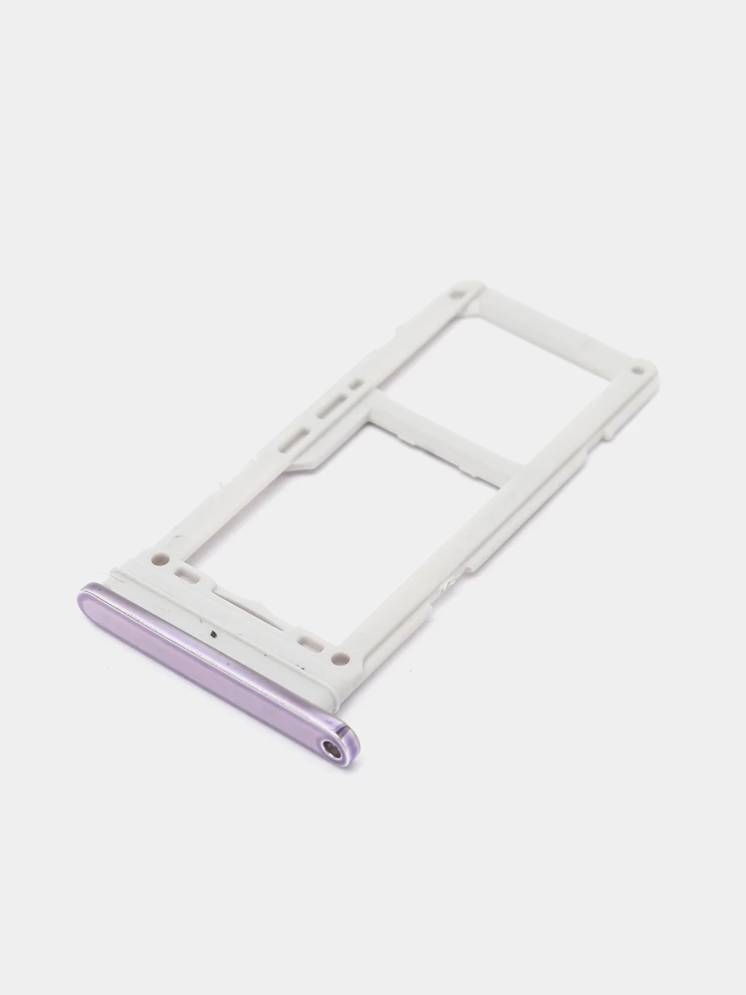Фиолетовый держатель SIM для Samsung A01, A10, A12, A13, A20, A40, S8, S9 Plus, J330, A51, A21s, A50