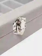 Серый бархатная шкатулка для украшений
