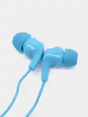 Синий внутриканальные наушники с микрофоном Perfeo ALPHA