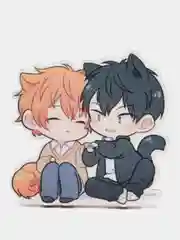 Значок деревянный по аниме "Волейбол. Haikyuu!!"
