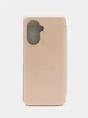 Золотой чехол книжка Huawei Nova Y70, Хуавей Нова У70