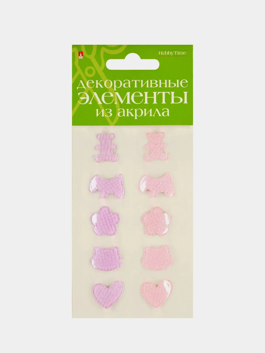 Багровый декоративные элементы из акрила