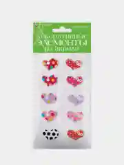 Золотой декоративные элементы из акрила