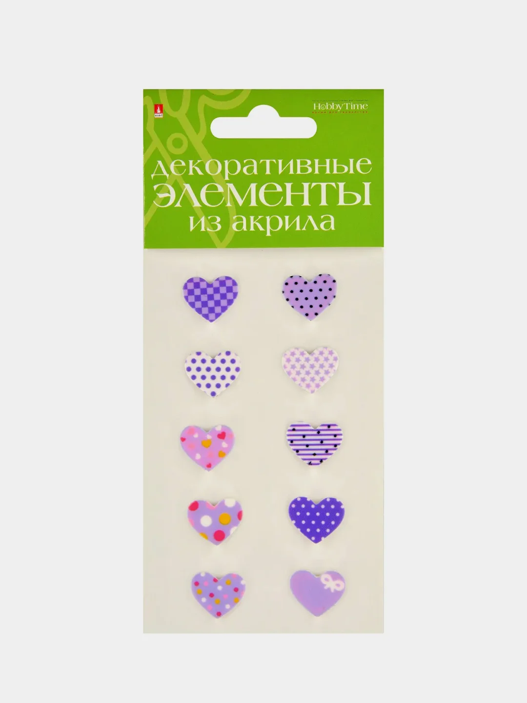 Оливковый декоративные элементы из акрила
