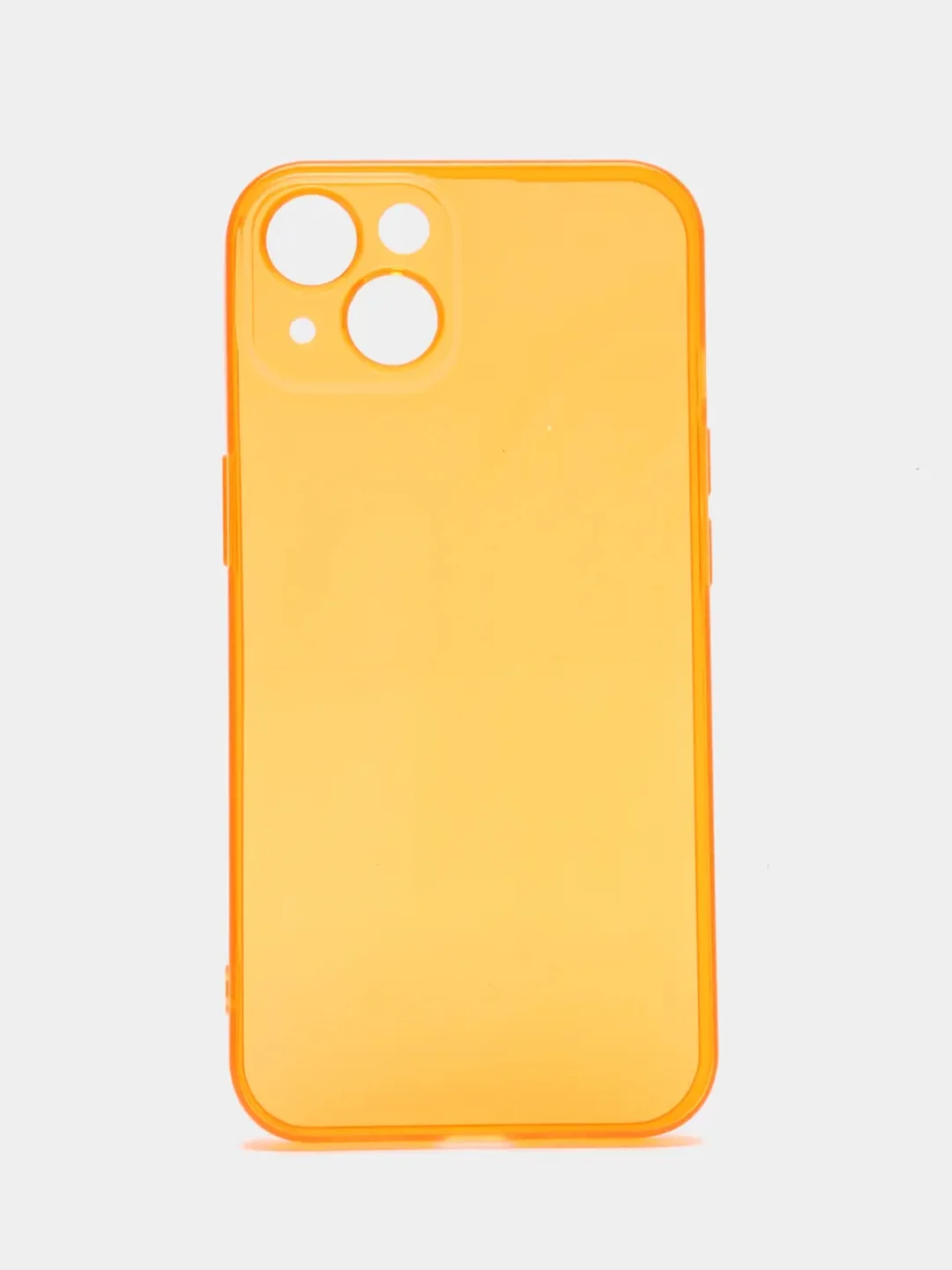 Оранжевый чехол для iPhone 11, 12, 13, 7, 8, SE 2020, Plus, X, XS, XR, Max, Pro, mini, прозрачный