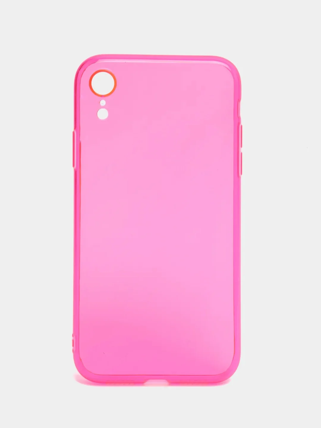 Красный чехол для iPhone 11, 12, 13, 7, 8, SE 2020, Plus, X, XS, XR, Max, Pro, mini, прозрачный