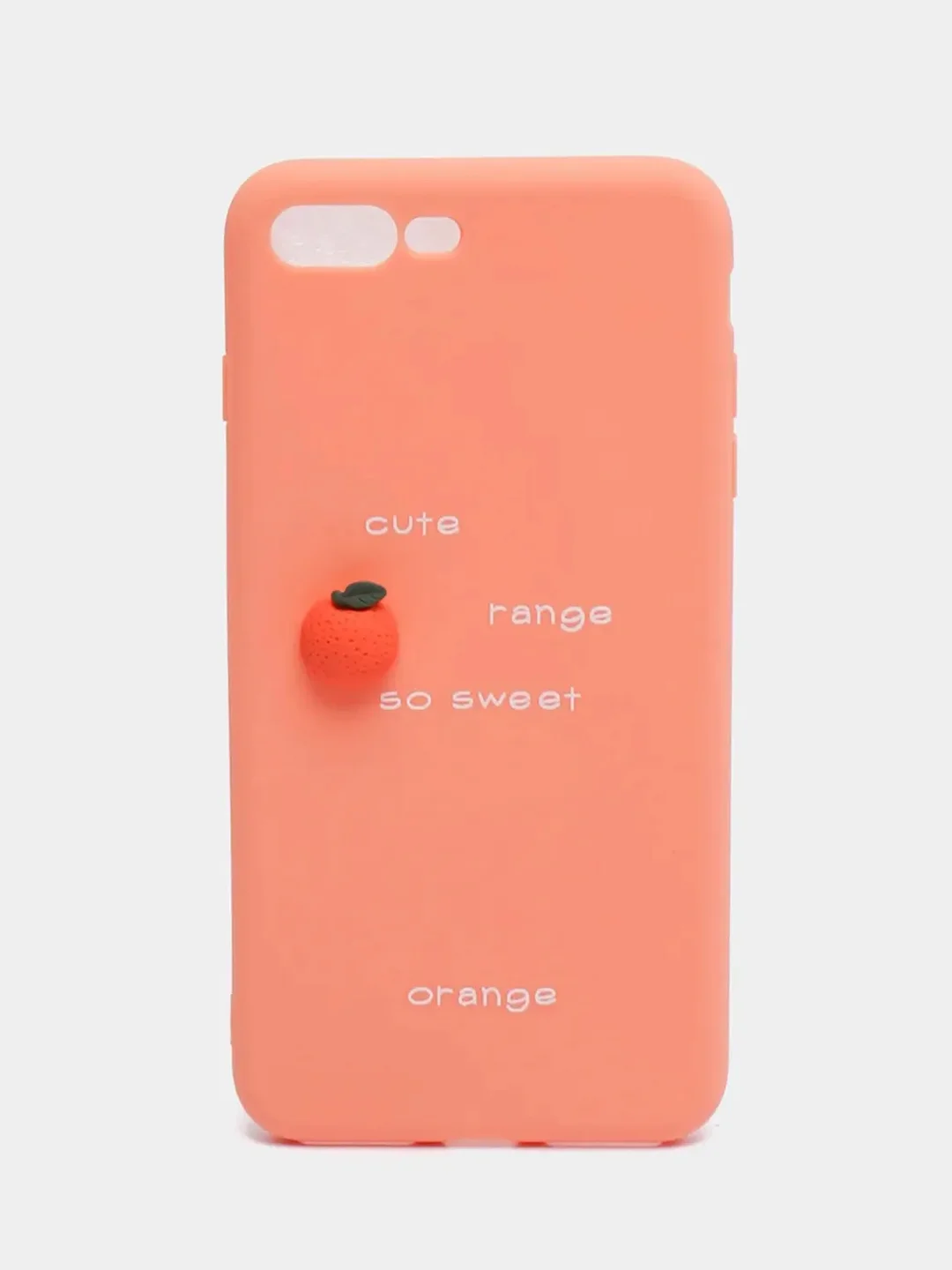 Оранжевый чехол для iPhone 7, 8, 7+, 8+, 6s+