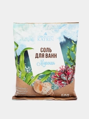 Натуральная морская соль  500г Соль для ванн в пакете Подарок на новый год женщине подруге