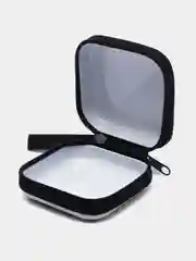 Серый металлик кошелек детский