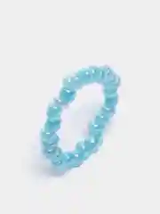 Голубой кольцо из бисера