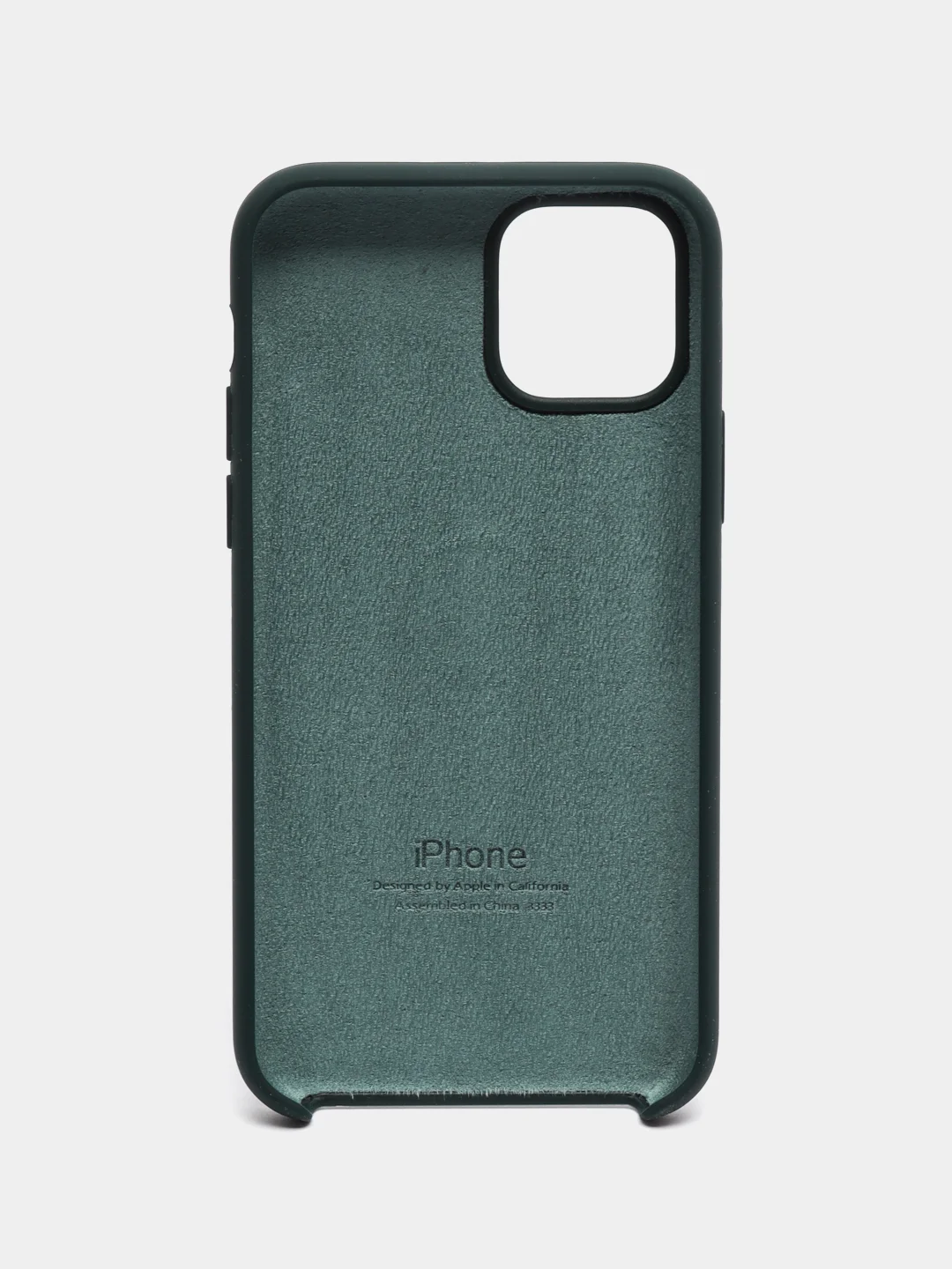 Тёмно-зелёный чехол Silicone Case для iPhone 11 Pro