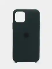 Тёмно-зелёный чехол Silicone Case для iPhone 11 Pro