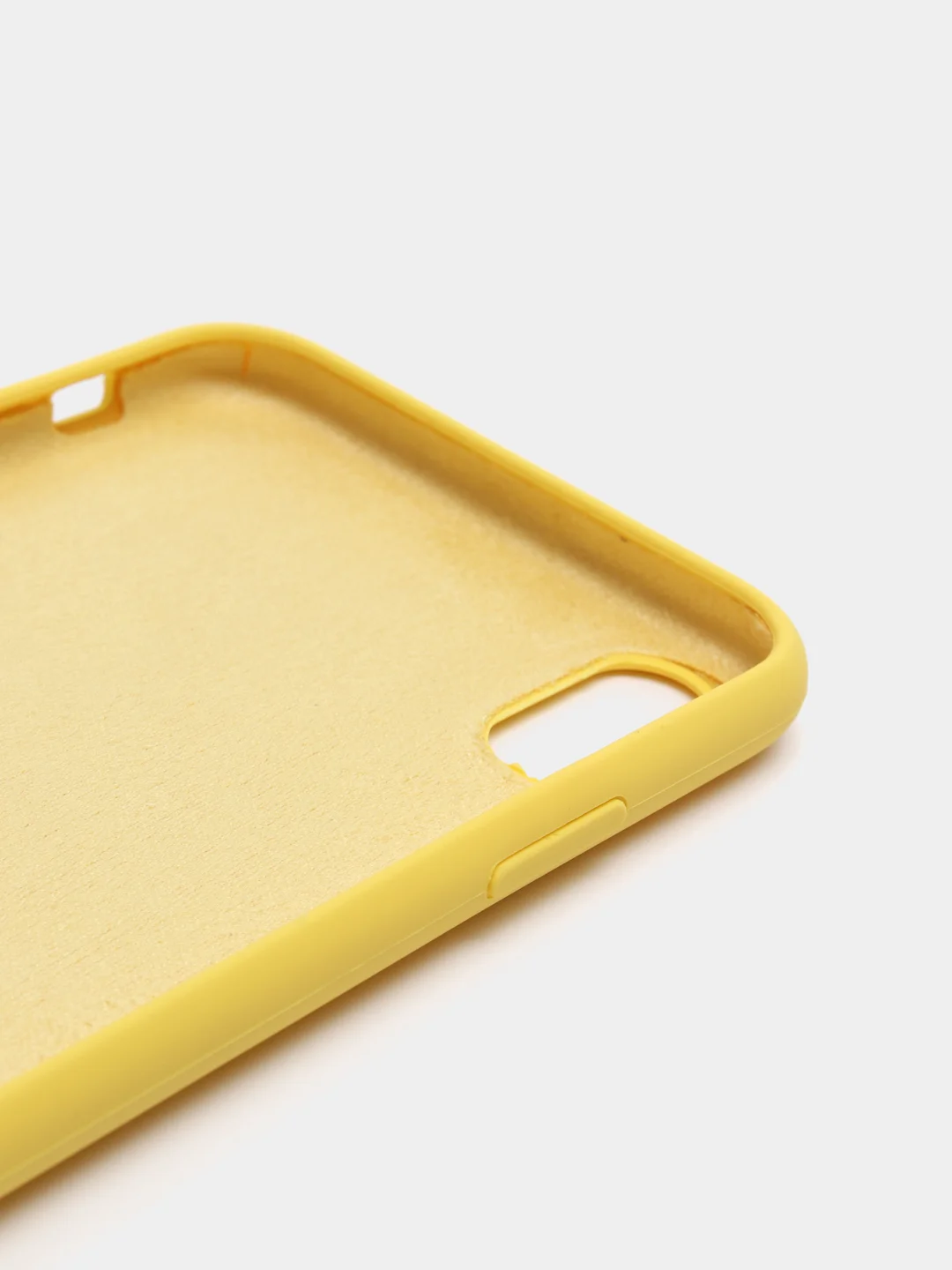 Желтый чехлы для iPhone XS Max Silicone Case