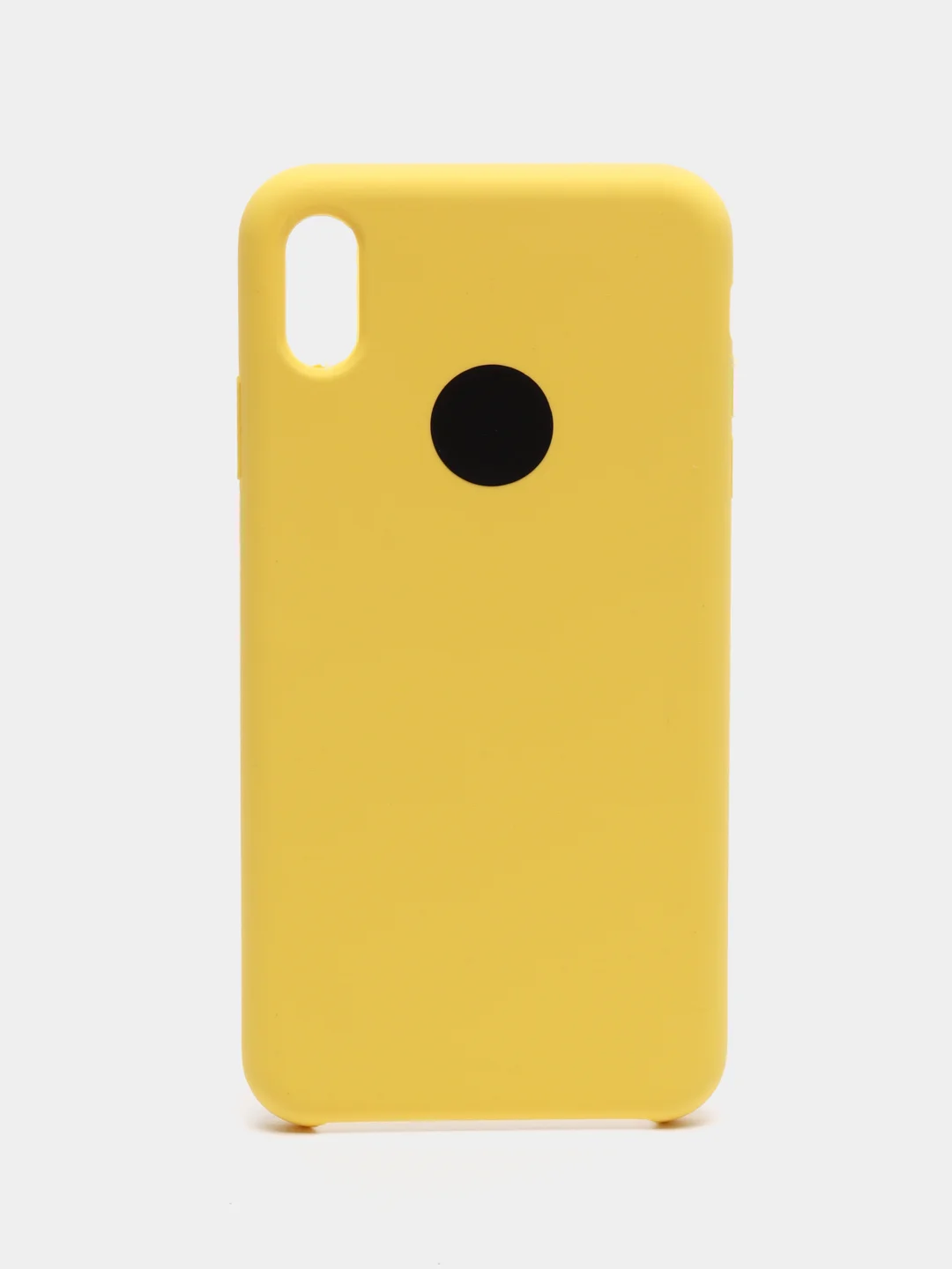 Желтый чехлы для iPhone XS Max Silicone Case