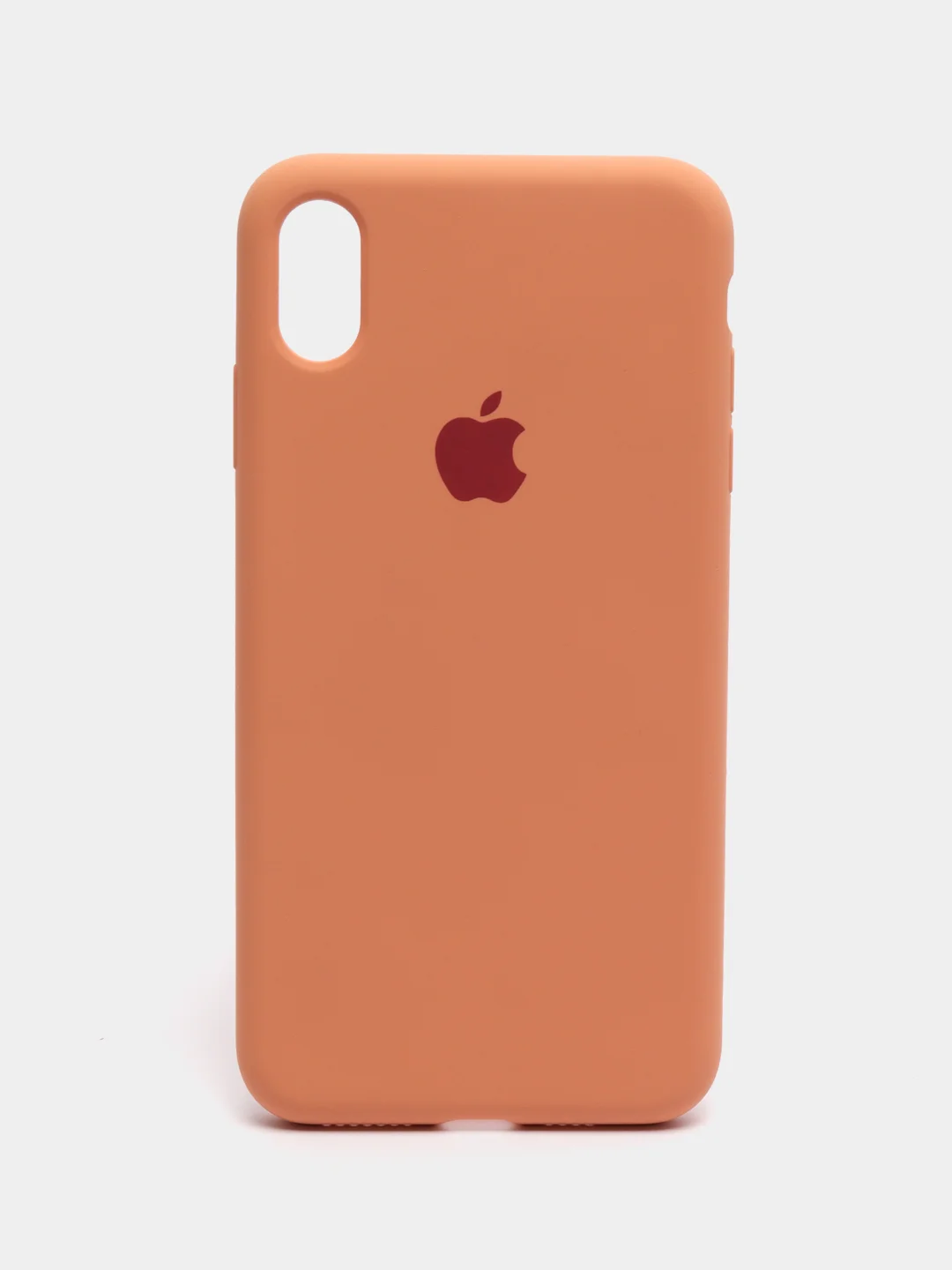 Светло-оранжевый чехлы для iPhone XS Max Silicone Case