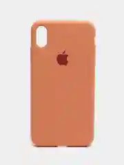 Светло-оранжевый чехлы для iPhone XS Max Silicone Case