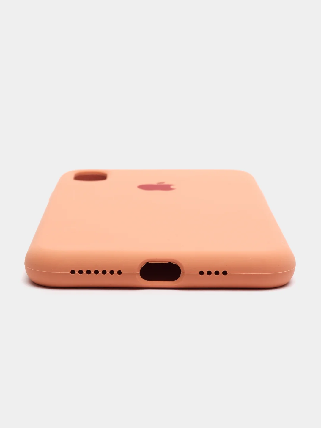 Светло-оранжевый чехлы для iPhone XS Max Silicone Case