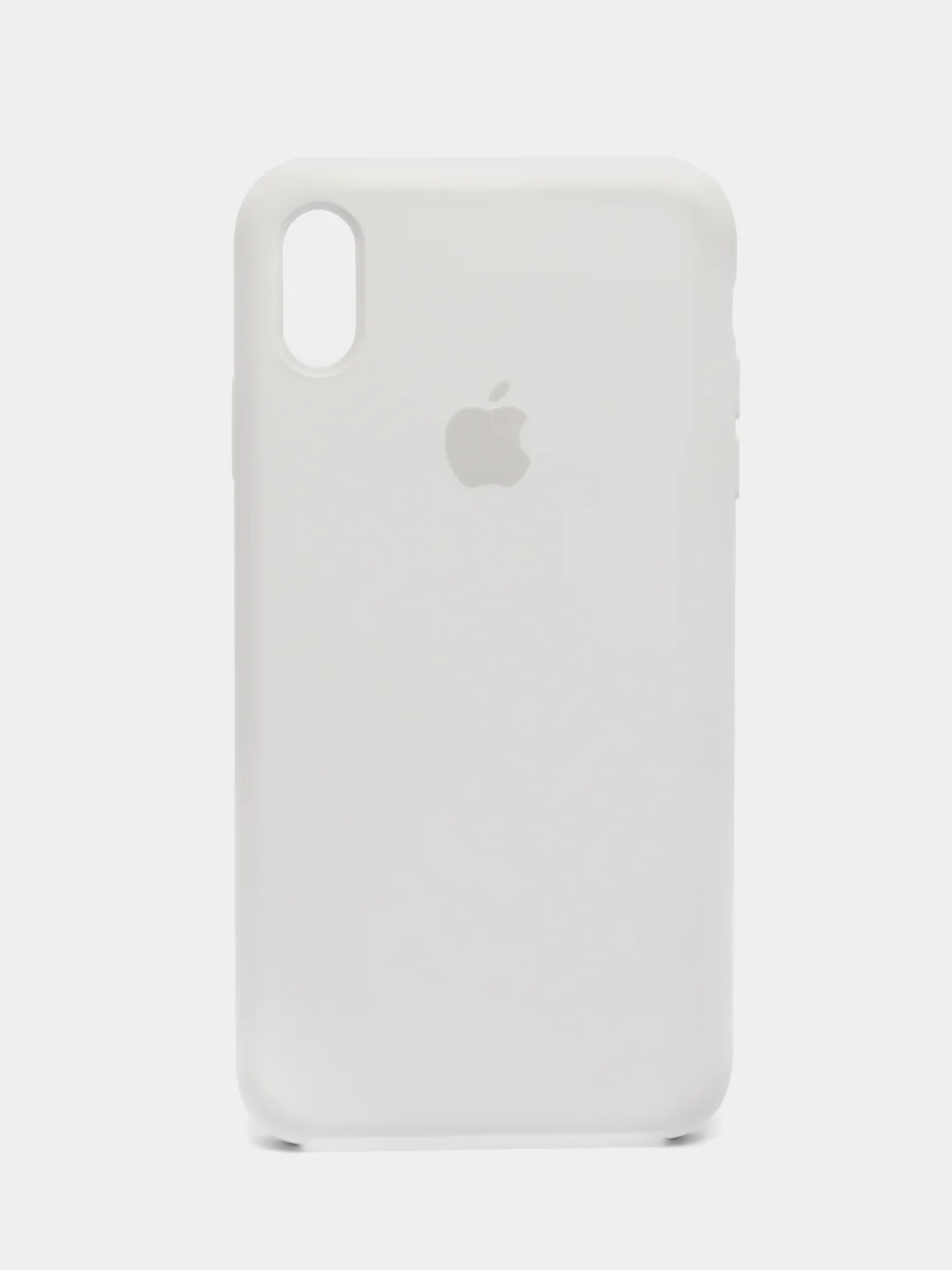 Белый чехлы для iPhone XS Max Silicone Case