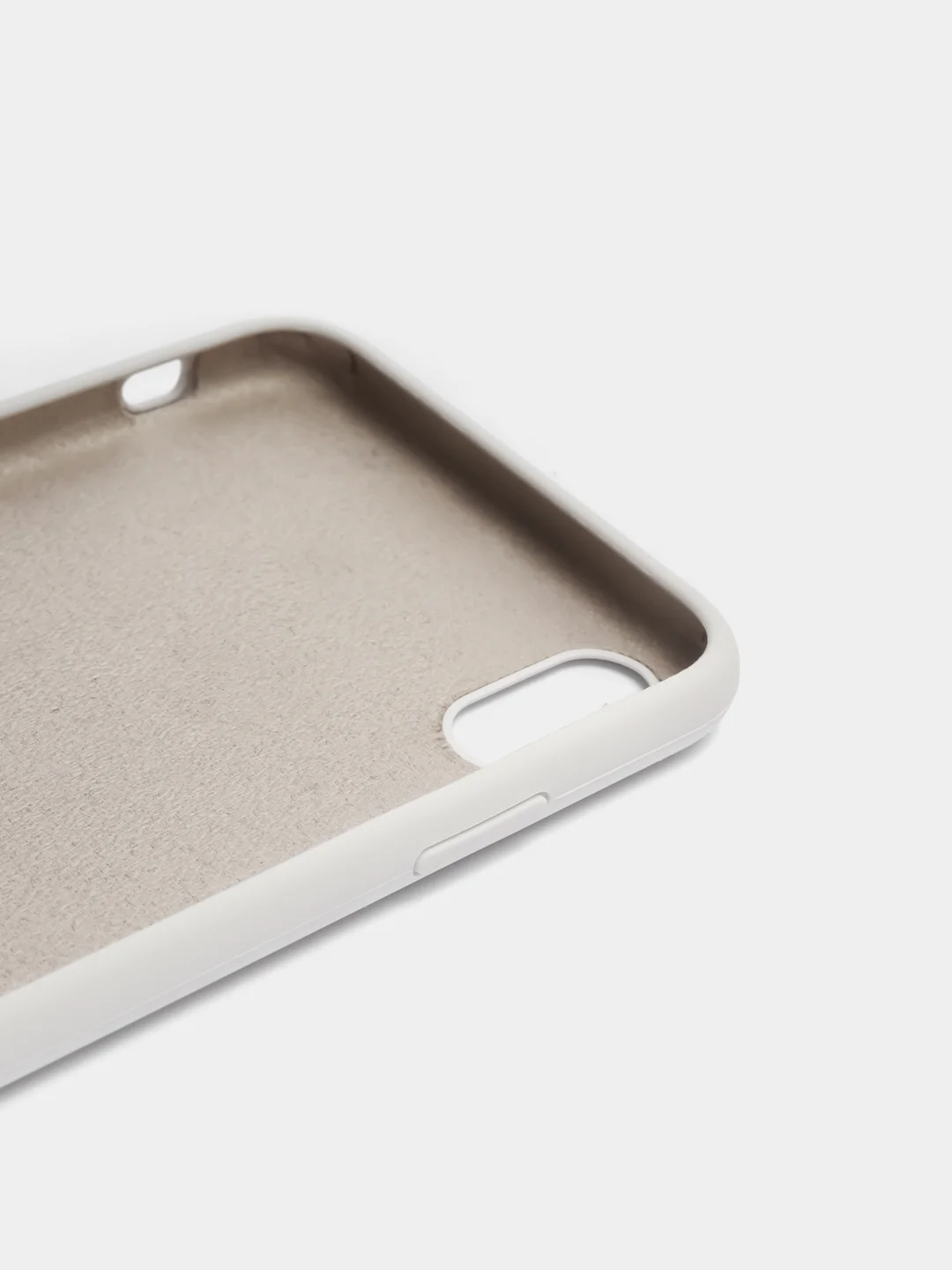 Белый чехлы для iPhone XS Max Silicone Case