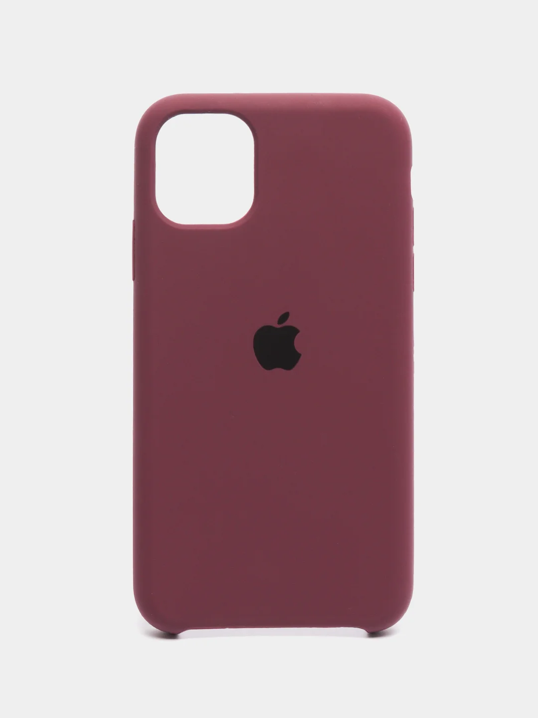 Марсала чехол Silicone Case для iPhone 11