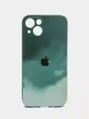 Лесной зеленый чехол для Айфон (iPhone) 11 / 14 / 13 Pro / Max / 7 / 8 / Plus X / XS XR / 12 Mini, силиконовый