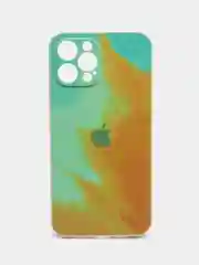 Зеленый чехол для Айфон (iPhone) 11 / 14 / 13 Pro / Max / 7 / 8 / Plus X / XS XR / 12 Mini, силиконовый