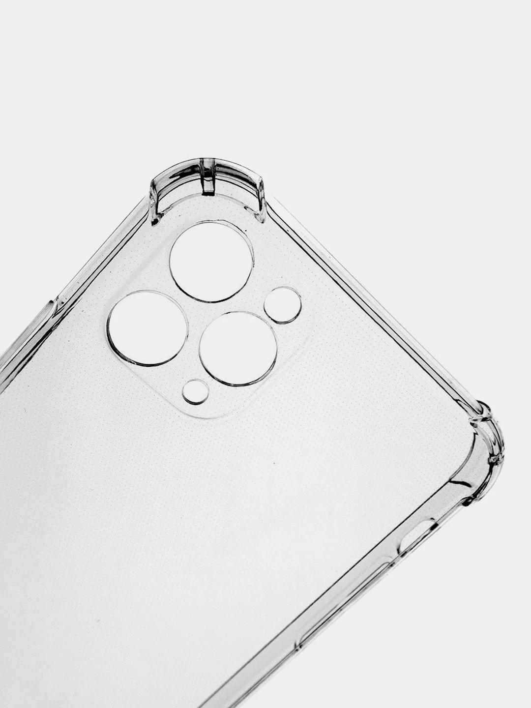 Чехол iPhone 11, 12, 13, 15, Pro, Max, XR, Plus прозрачный с защитой углов противоударный