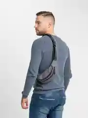 Серый поясная сумка Toprock Classic Bag, унисекс, 17 цветов