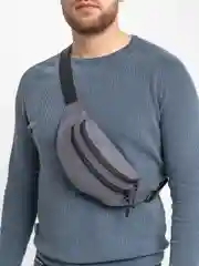Серый поясная сумка Toprock Classic Bag, унисекс, 17 цветов