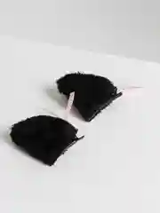 Черный заколки кошачьи ушки / Аниме ушки / Ушки / Анимешные украшения / Неко