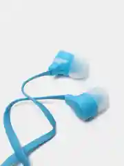 Голубой наушники внутриканальные Perfeo BASE