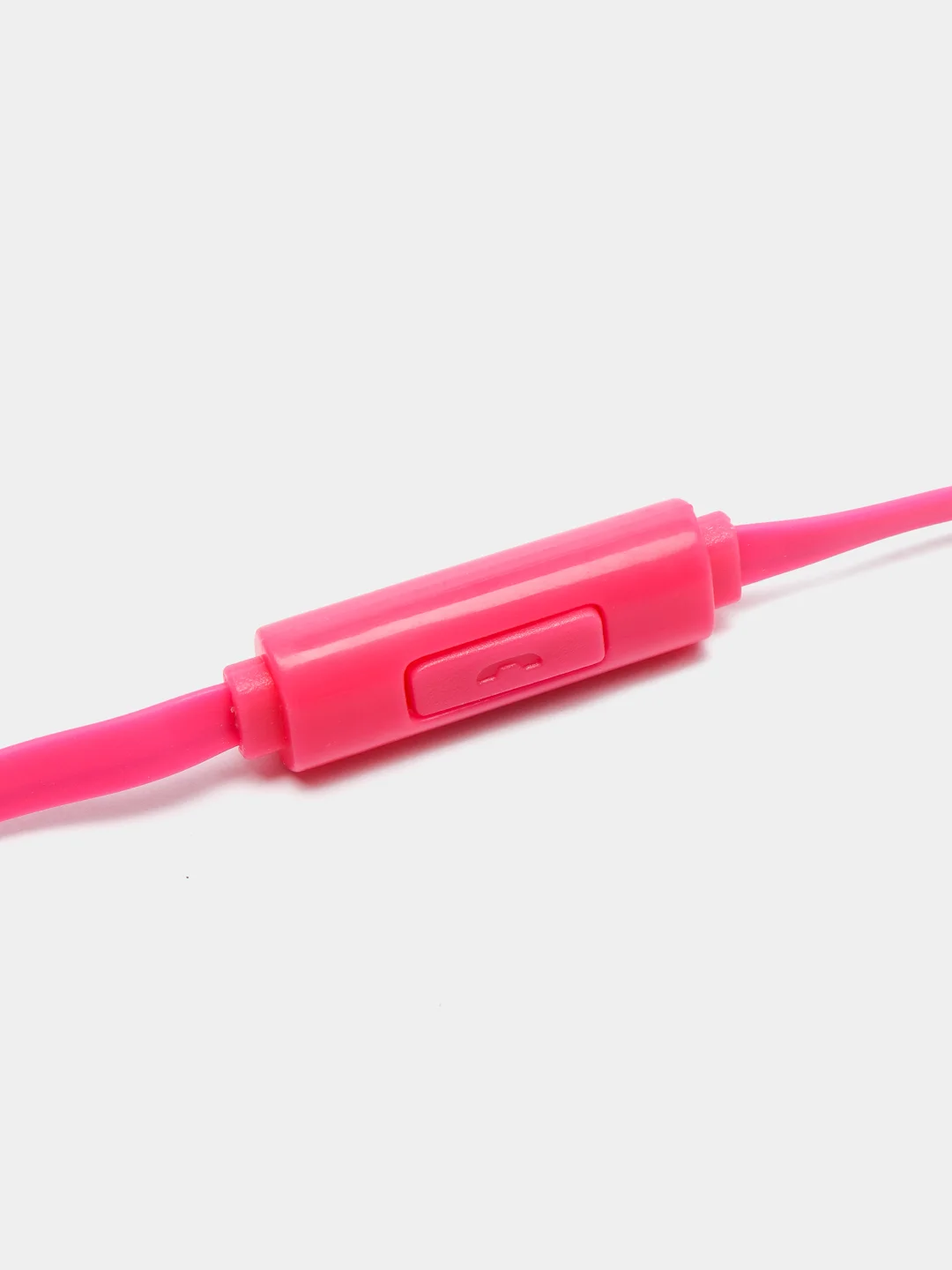 Розовый наушники внутриканальные Perfeo, с микрофоном HANDY, 10 цветов