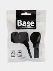 Черный наушники внутриканальные Perfeo BASE