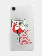 Наклейки на телефон, новогодние, 8 х 14 см