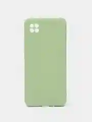 Зеленый чехол для Samsung Galaxy A22S, A22 5G (Самсунг Галакси А22С, А22 5Г), силиконовый