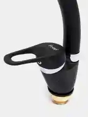 Черный смеситель для кухни Frap F4113, из латуни, с поворотным изливом