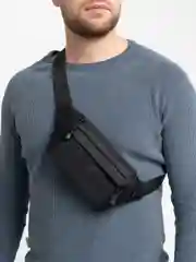 Черный поясная сумка Toprock Treck унисекс 12 цветов