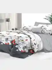 Комплект постельного белья, 1,5 спальный, сатин, хлопок