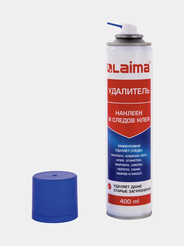Антискотч спрей для удаления этикеток, следов клея, липких лент 400мл LAIMA, 607629