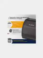 Диспенсер для бытовой туалетной бумаги LAIMA, тонированный серый, 605044