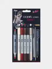 Набор маркеров Copic Ciao, 5 штук с мультилинером 0.3 мм, в блистере