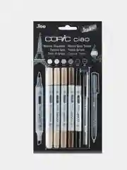 Набор маркеров Copic Ciao, 5 штук с мультилинером 0.3 мм, в блистере