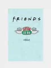 Блокнот "Friends. Central Perk", А5, 80 листов, блок в точку