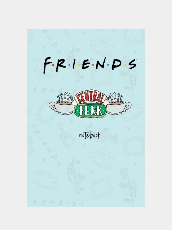 Блокнот "Friends. Central Perk", А5, 80 листов, блок в точку