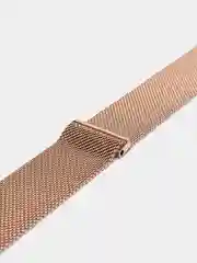 Розовый металлический ремешок 22мм для часов Xiaomi AMAZFIT Galaxy Watch , HUAWEI, Миланская петля