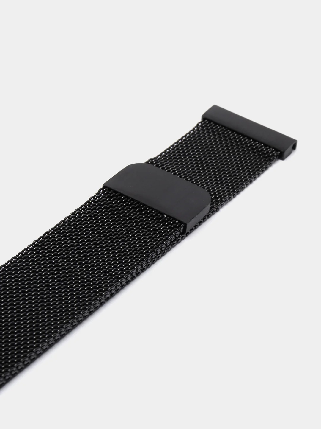 Черный металлический ремешок 22мм для часов Xiaomi AMAZFIT Galaxy Watch , HUAWEI, Миланская петля