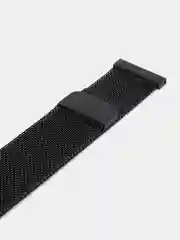 Черный металлический ремешок 22мм для часов Xiaomi AMAZFIT Galaxy Watch , HUAWEI, Миланская петля