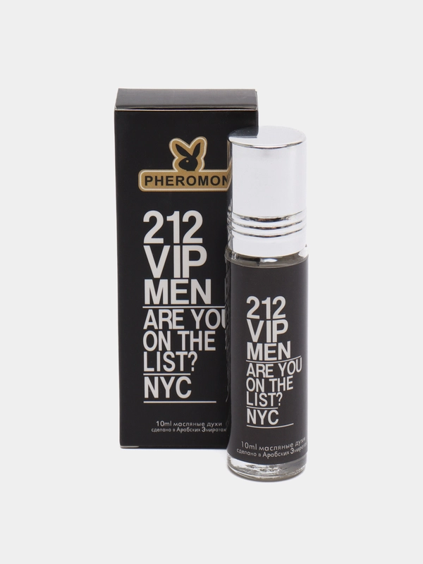 Духи с феромонами масляные по мотивам 212VIP MEN ARE YOU ON THE LIST. NYC, мужские
