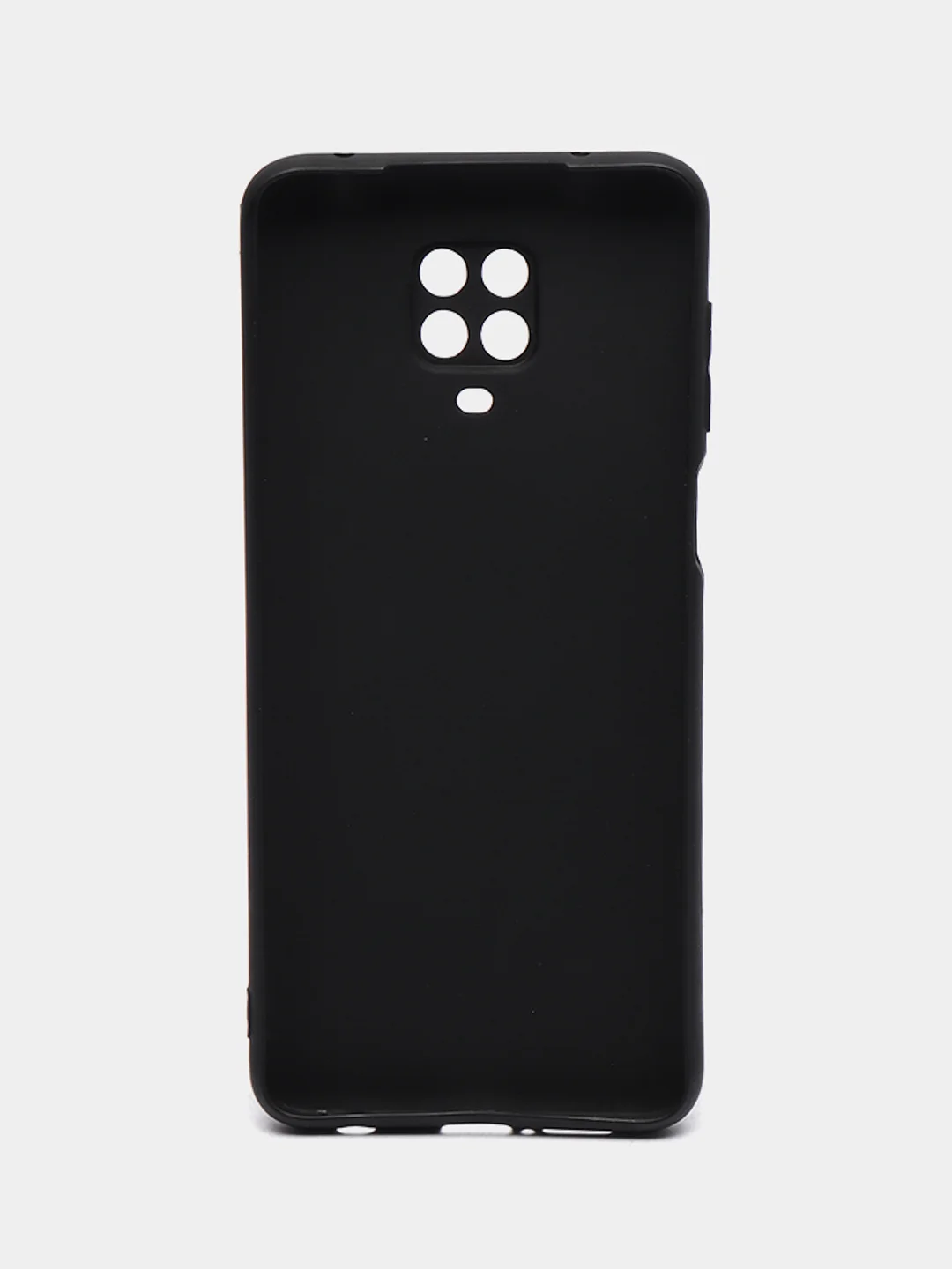 Угольный чехол Xiaomi Redmi Note 9s / Note 9 Pro / Note 9 Pro Max, Нот 9 Про, черный силиконовый